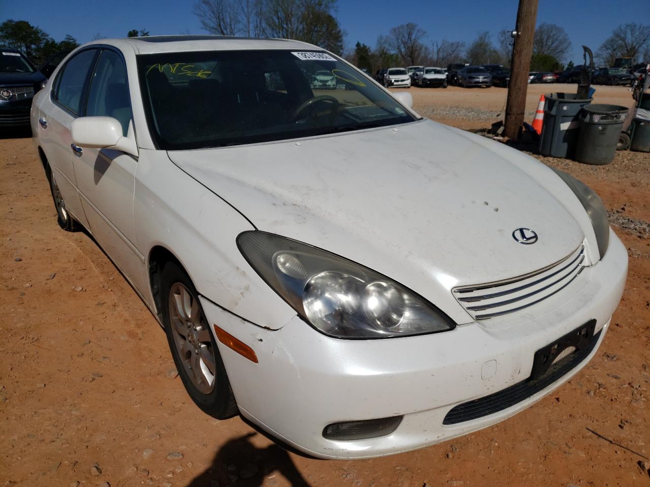 LEXUS ES 300 2002 with VIN JTHBF30GX25024879 - Photo from auction
