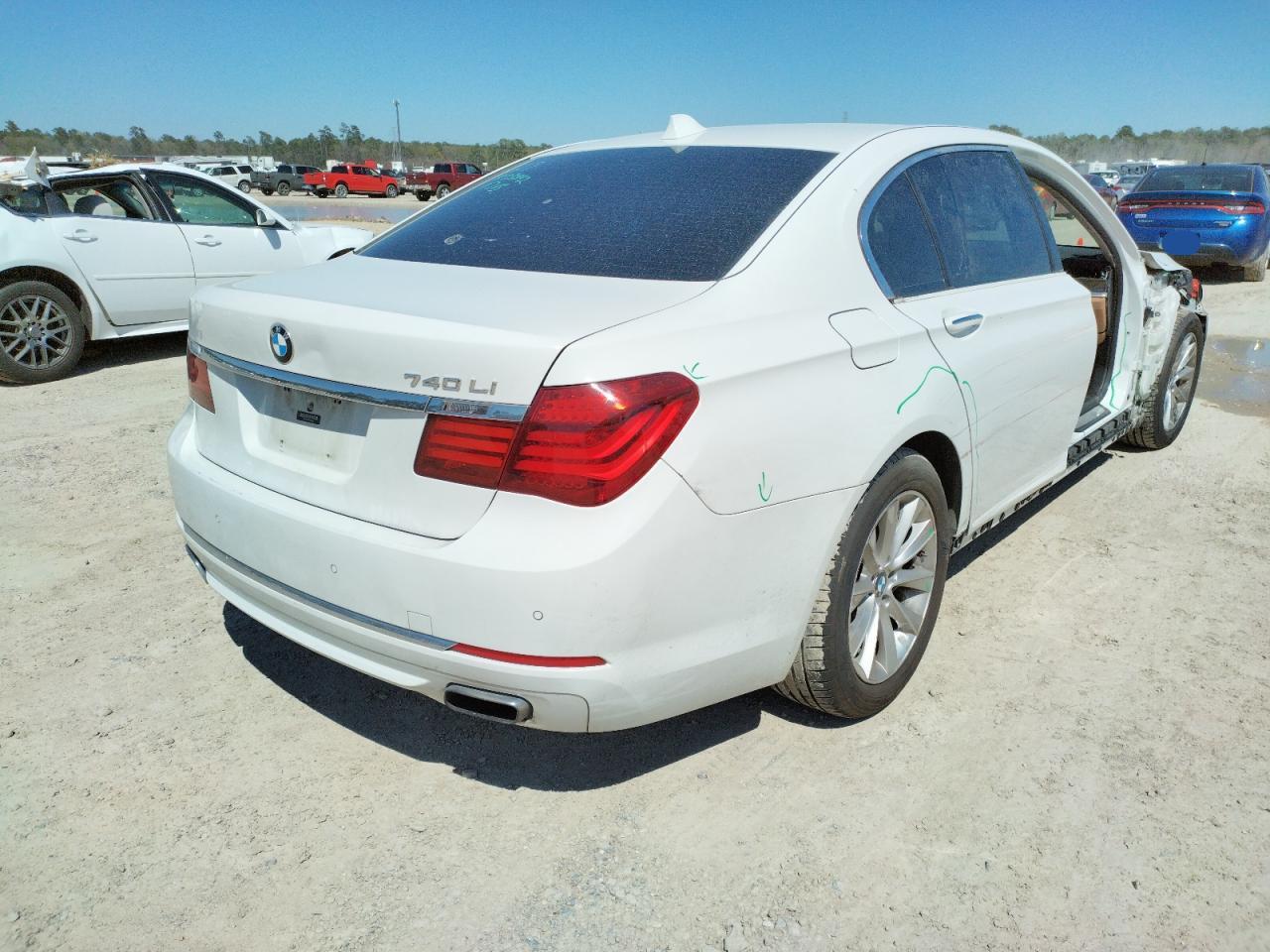Photo 4 from auction – 2015 BMW 740 LI with VIN WBAYE4C51FD139054
