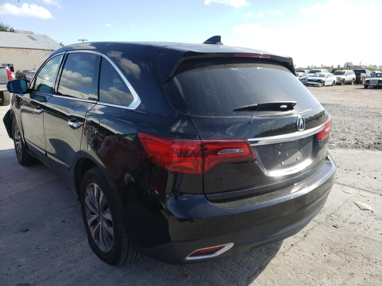 Photo 3 from auction – 2014 ACURA MDX TECHNO with VIN 5FRYD3H41EB003819