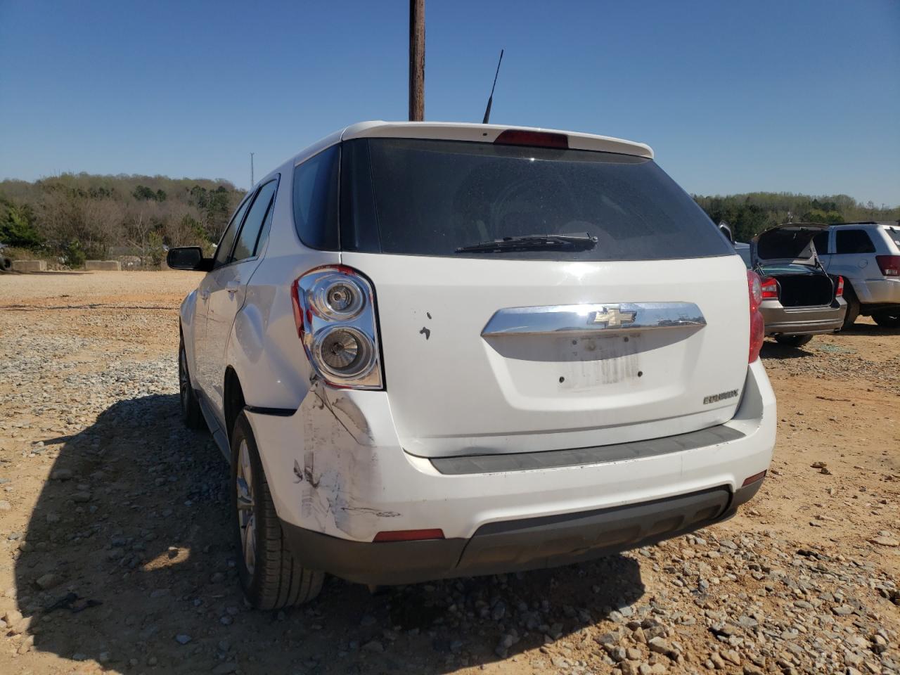 Photo 9 from auction – 2011 CHEVROLET EQUINOX LS with VIN 2CNALBEC0B6217466