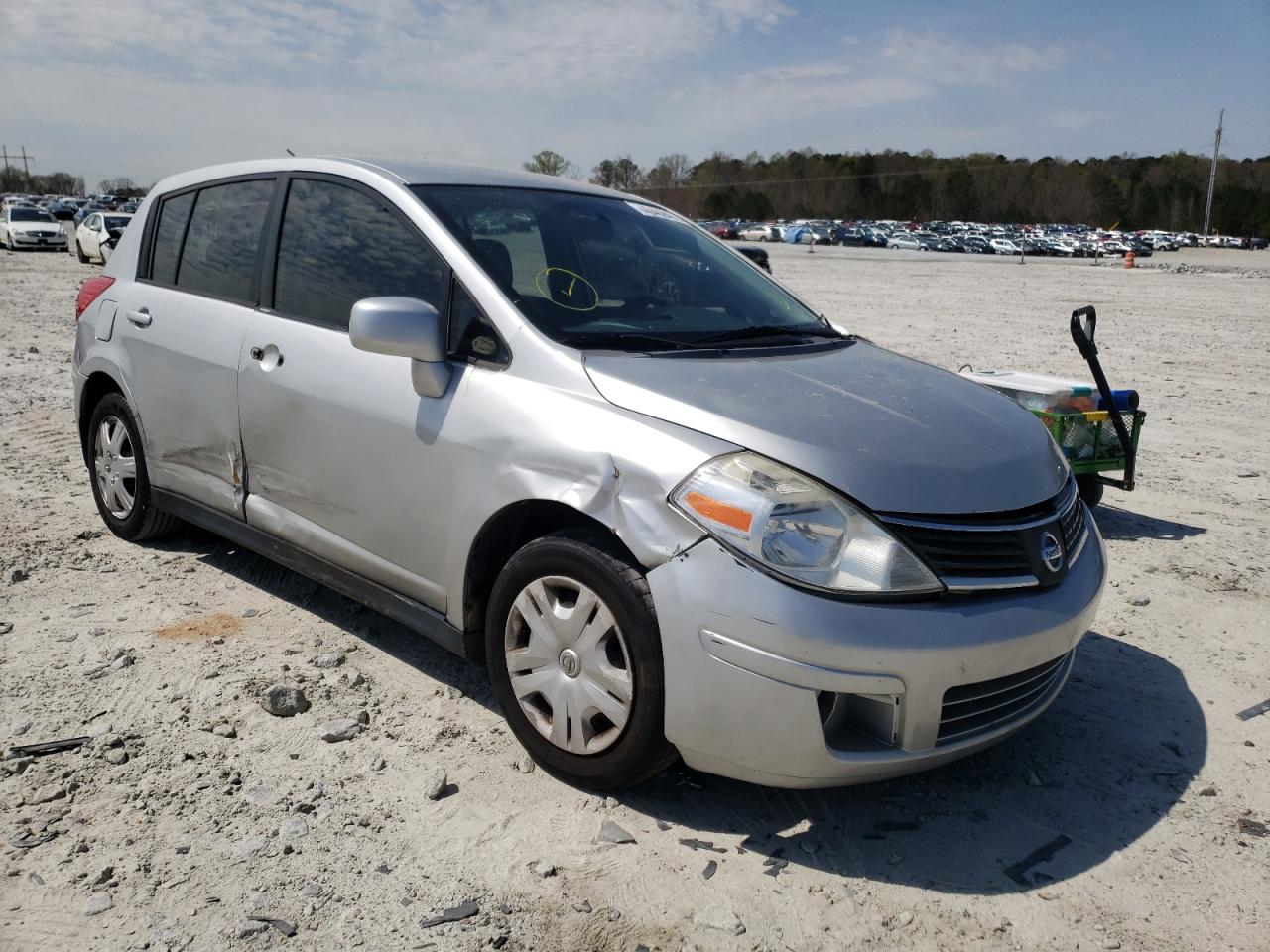 NISSAN VERSA S 2009 with VIN 3N1BC13EX9L378228 - Photo from auction
