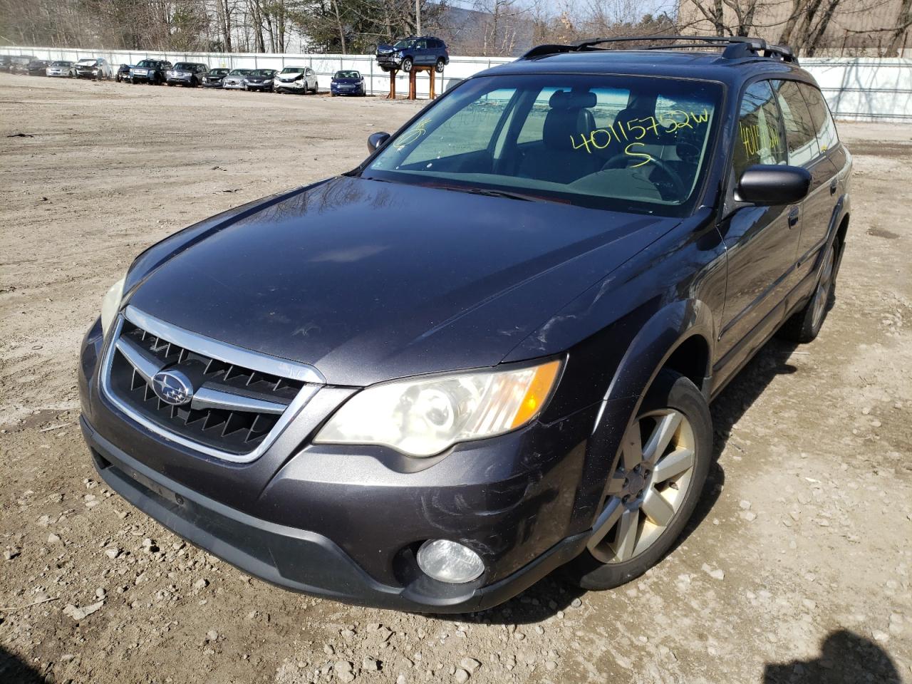 Photo 2 from auction – 2008 SUBARU OUTBACK 2. with VIN 4S4BP62CX87357912