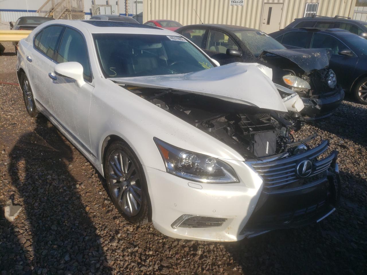 LEXUS LS 460 2013 with VIN JTHBL5EFXD5122494 - Photo from auction
