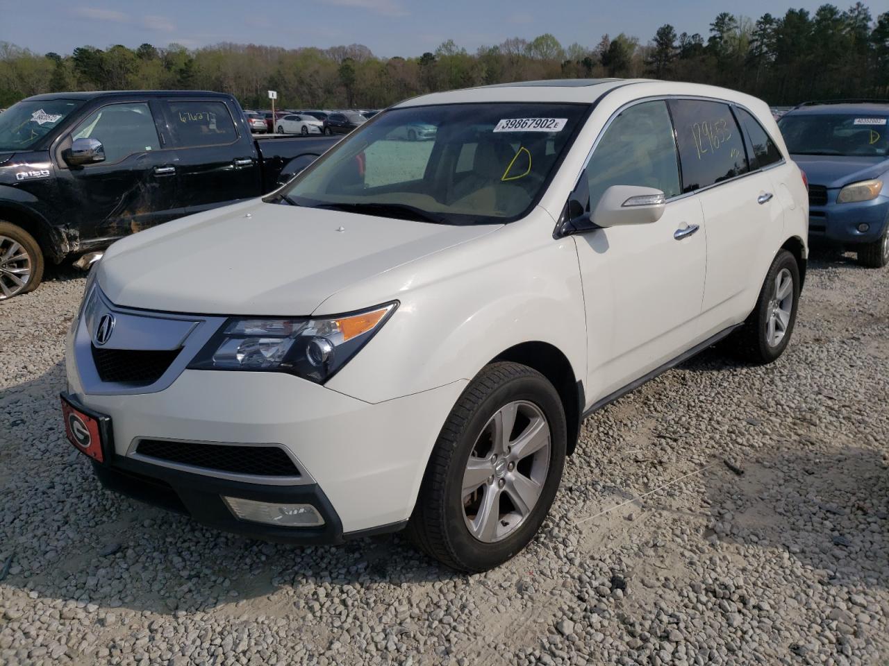 Photo 2 from auction – 2010 ACURA MDX with VIN 2HNYD2H23AH514246