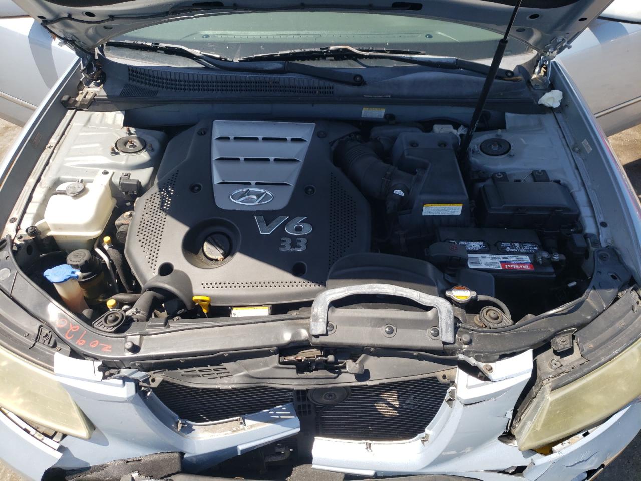Photo 7 from auction – 2008 HYUNDAI SONATA SE with VIN 5NPEU46F58H301617