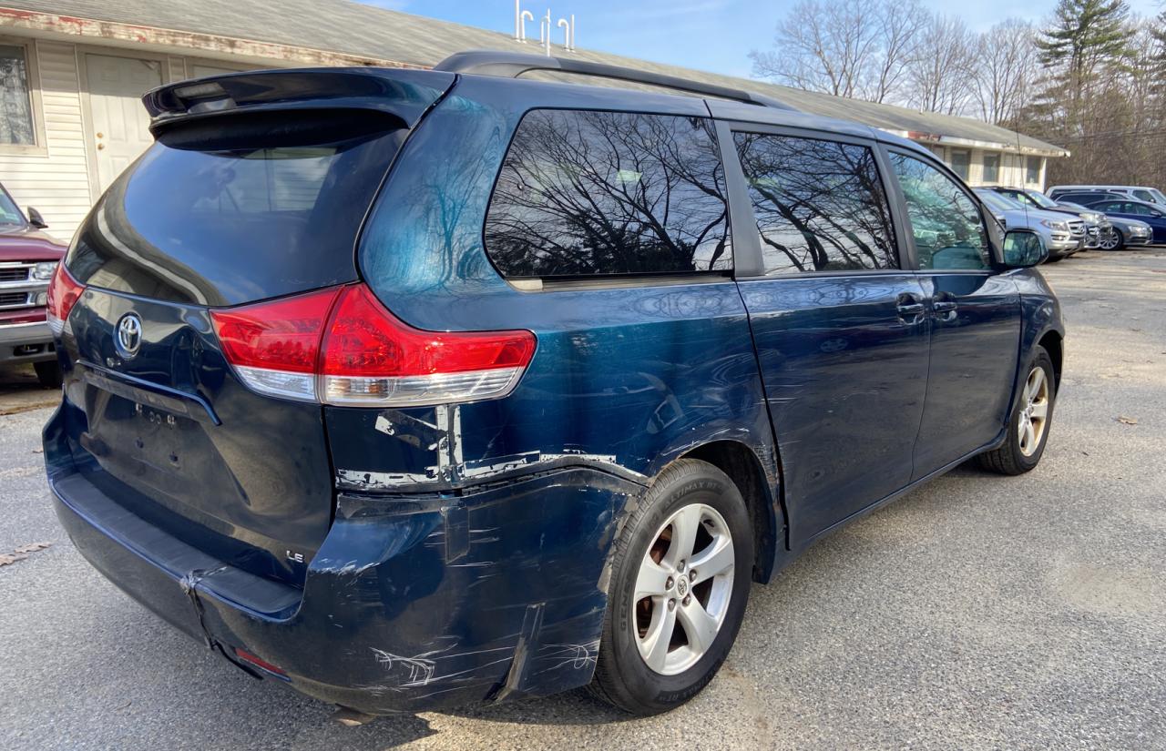 Photo 4 from auction – 2011 TOYOTA SIENNA LE with VIN 5TDKK3DC2BS142102
