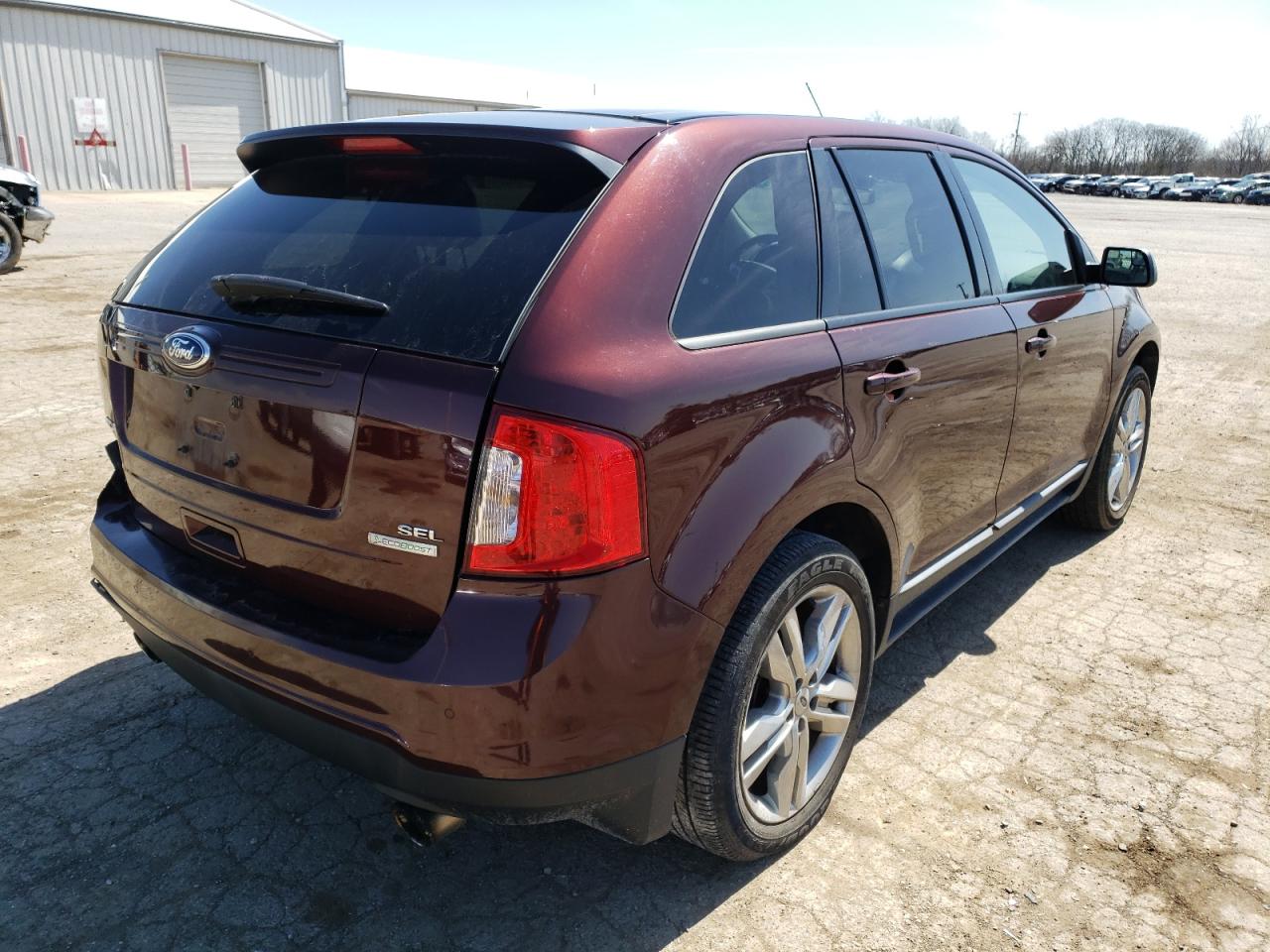 Photo 4 from auction – 2012 FORD EDGE SEL with VIN 2FMDK3J90CBA58005
