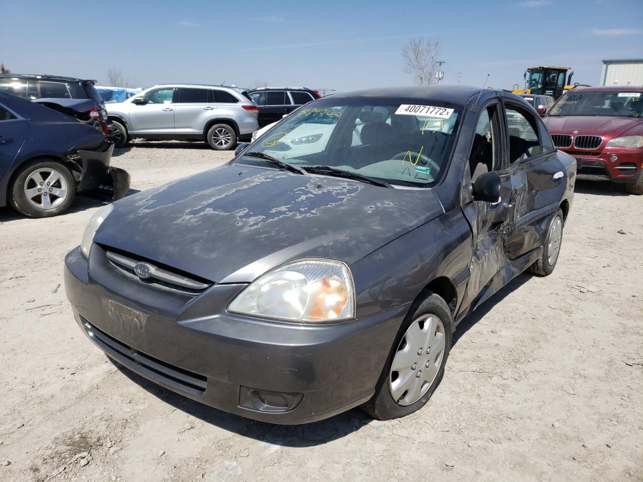 Photo 2 from auction – 2005 KIA RIO with VIN KNADC125856374560