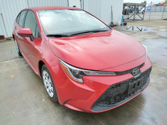 TOYOTA COROLLA LE 2021 with VIN JTDEPMAE4MJ145898 - Photo from auction