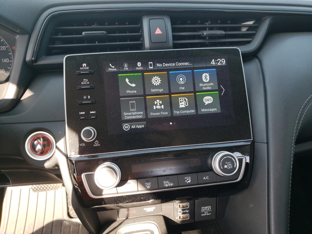 Photo 9 from auction – 2022 HONDA INSIGHT EX with VIN 19XZE4F53NE010734