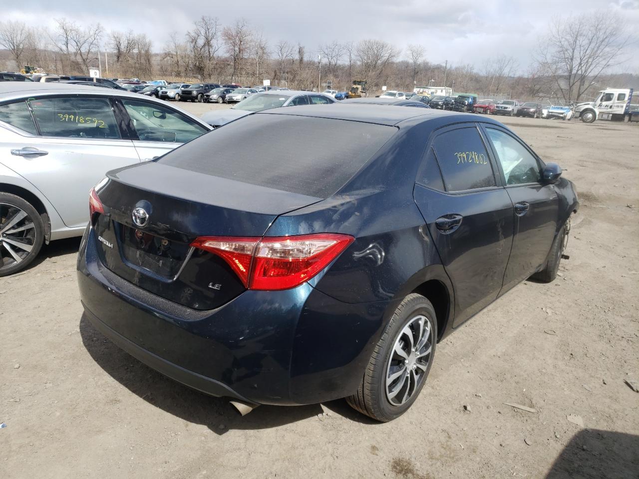 Photo 4 from auction – 2017 TOYOTA COROLLA L with VIN 2T1BURHE3HC924225