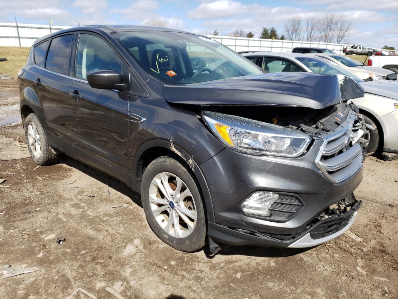 FORD ESCAPE SE 2017 with VIN 1FMCU9GD5HUB30516 - Photo from auction
