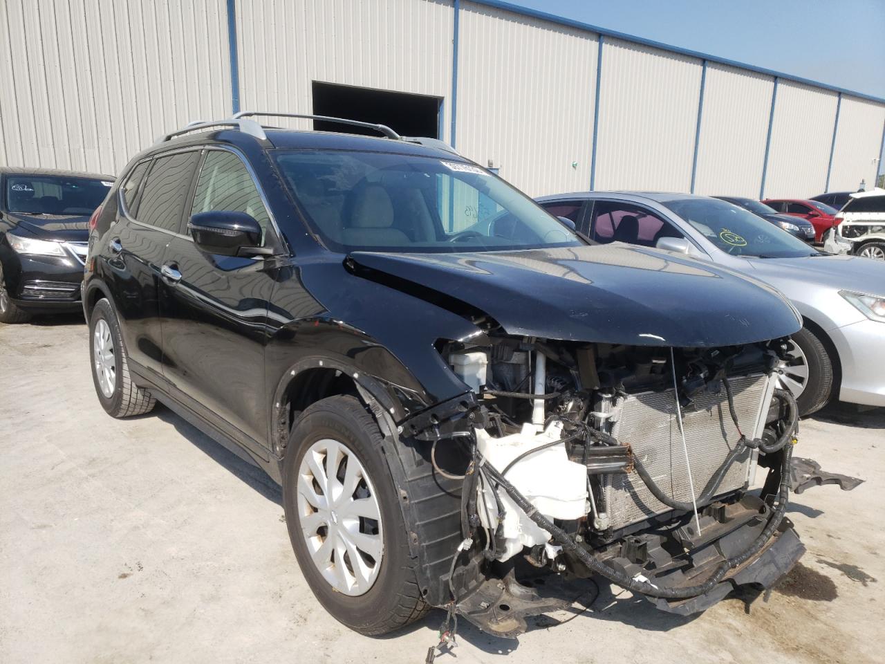 NISSAN ROGUE S 2017 with VIN 5N1AT2MT9HC731432 - Photo from auction