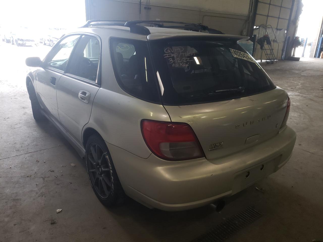 Photo 3 from auction – 2003 SUBARU IMPREZA WR with VIN JF1GG29693G800925