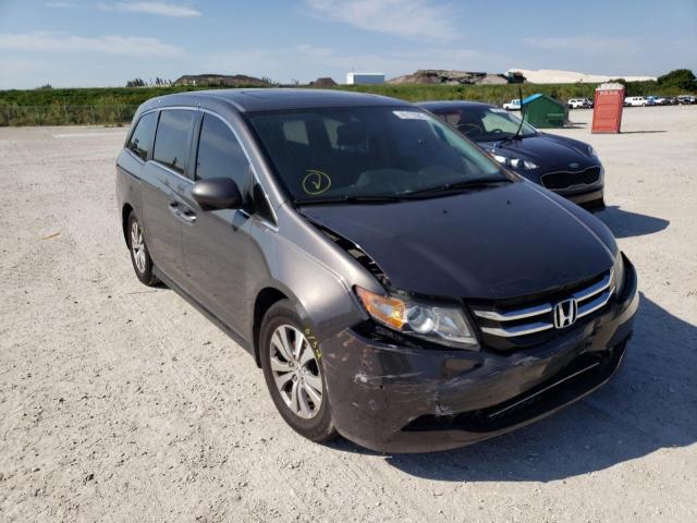 HONDA ODYSSEY EX 2015 with VIN 5FNRL5H63FB090873 - Photo from auction