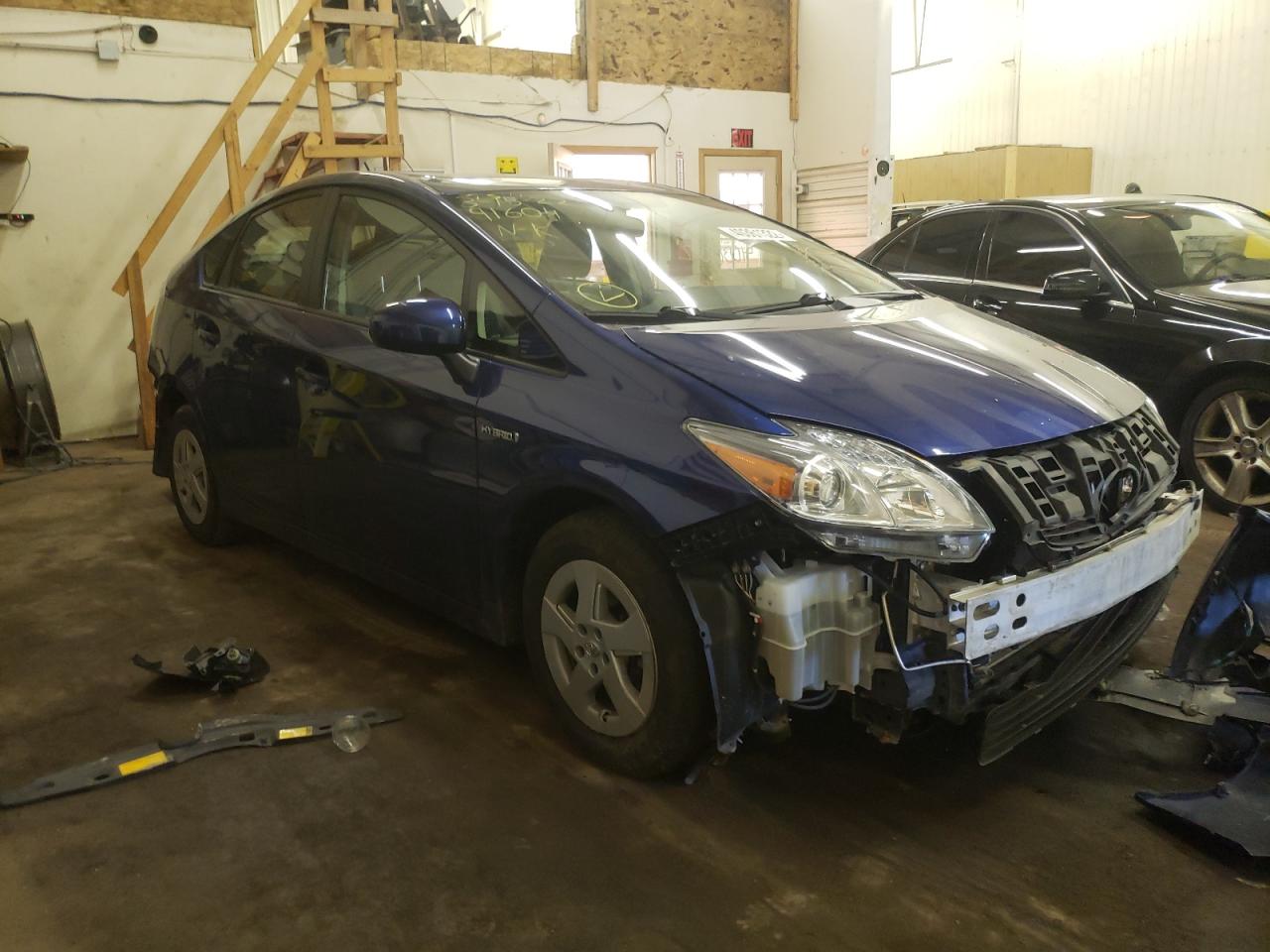 TOYOTA PRIUS 2011 with VIN JTDKN3DU0B0321354 - Photo from auction