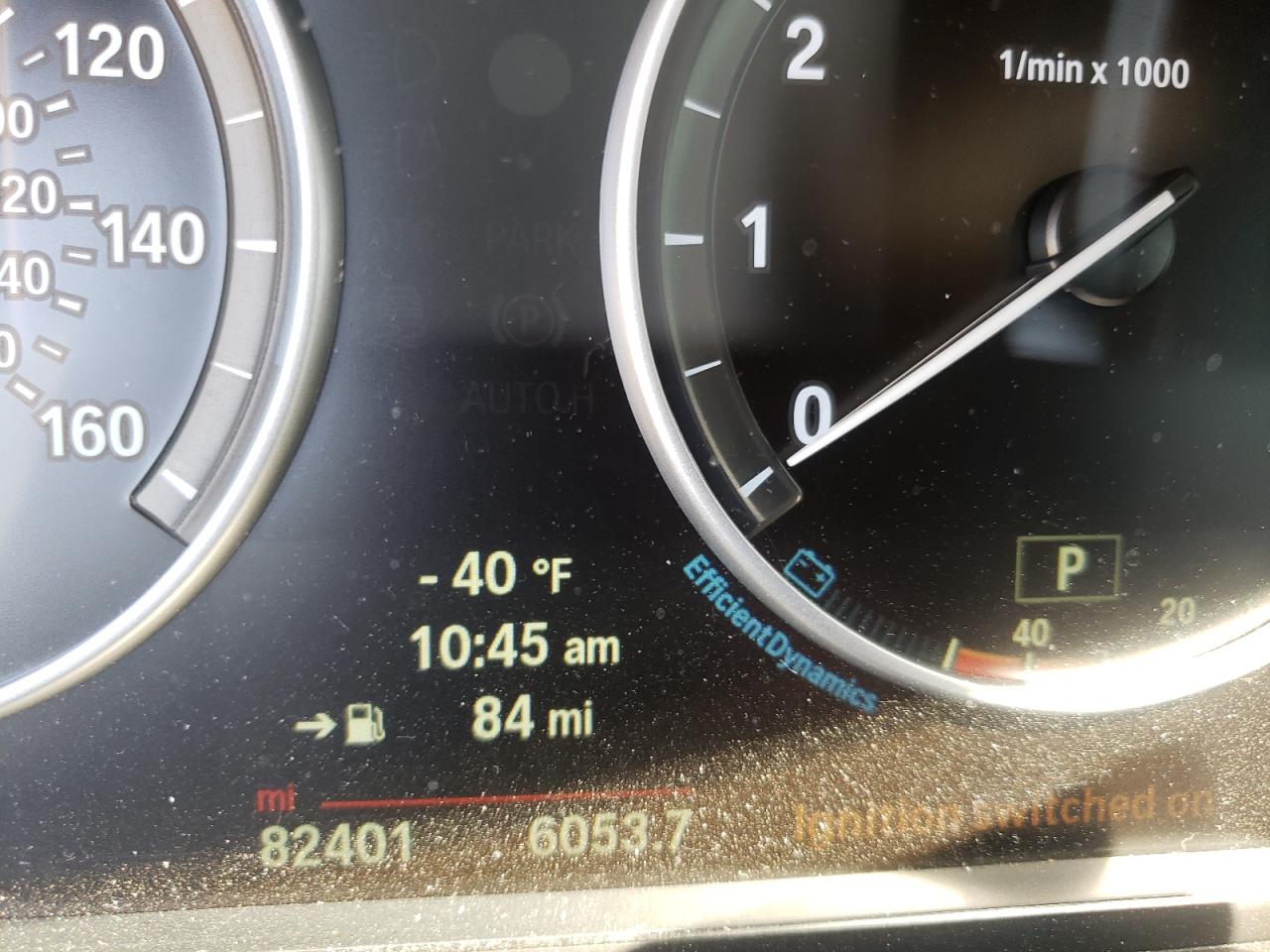 Photo 8 from auction – 2014 BMW 535 I with VIN WBA5B1C51ED479782
