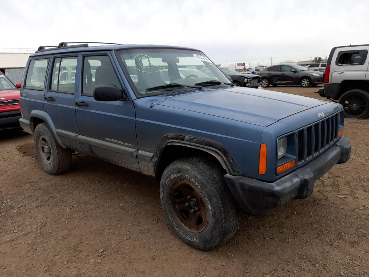JEEP CHEROKEE S 1999 with VIN 1J4FF68S3XL652258 - Photo from auction