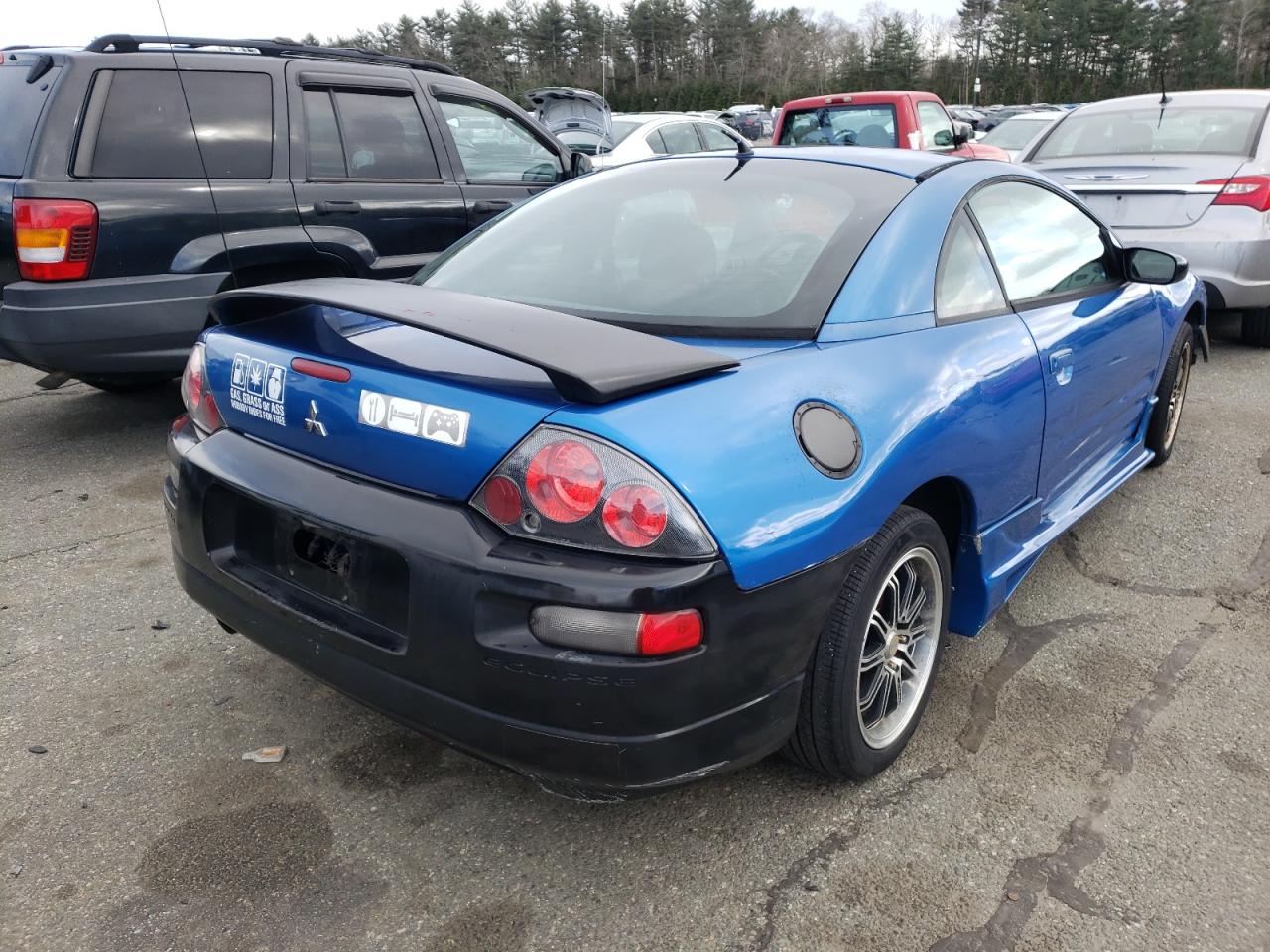 Photo 4 from auction – 2002 MITSUBISHI ECLIPSE RS with VIN 4A3AC34G92E097058