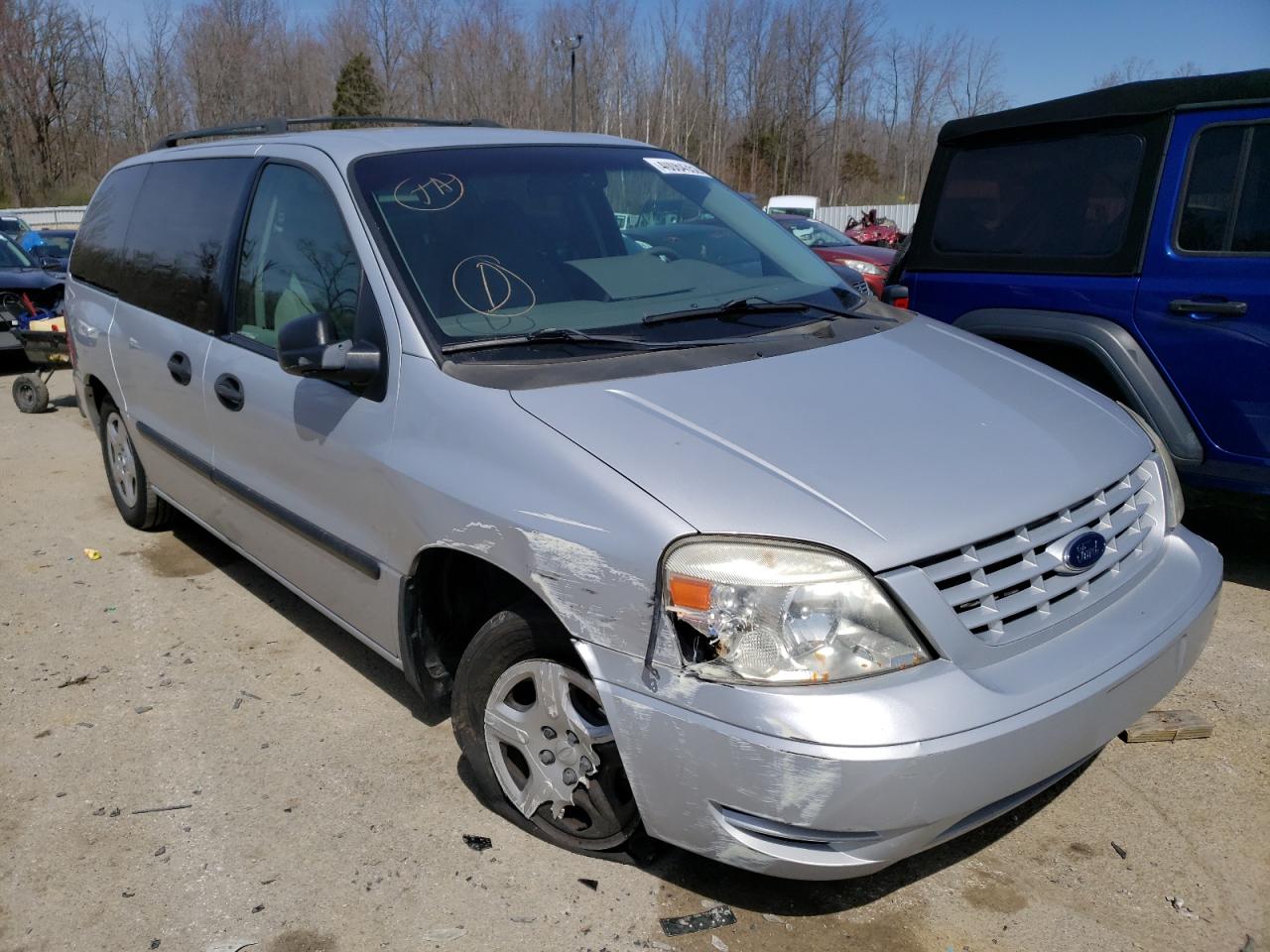 FORD FREESTAR S 2007 with VIN 2FMZA51217BA25124 - Photo from auction