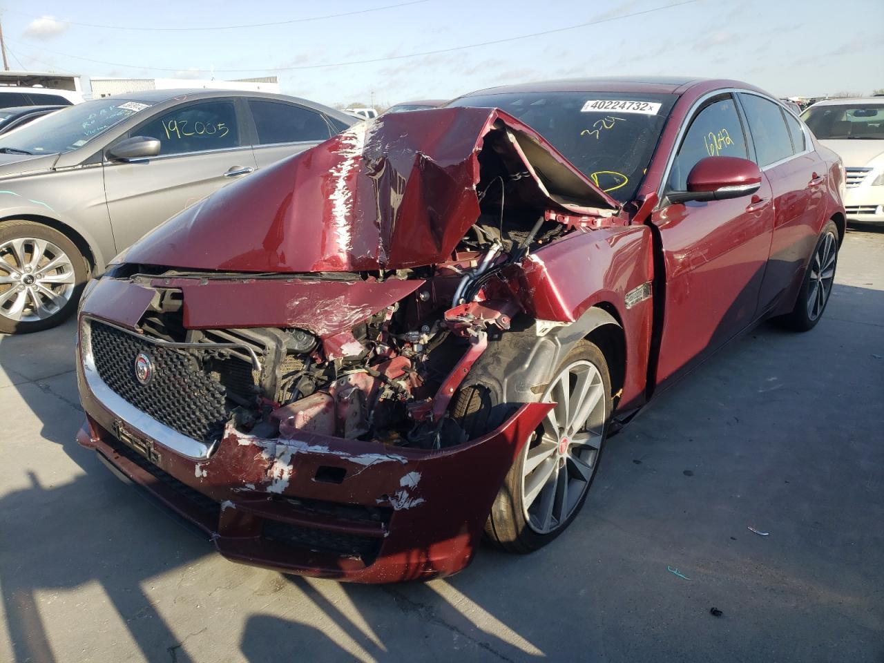 Photo 2 from auction – 2017 JAGUAR XE PRESTIG with VIN SAJAE4BG3HA969550