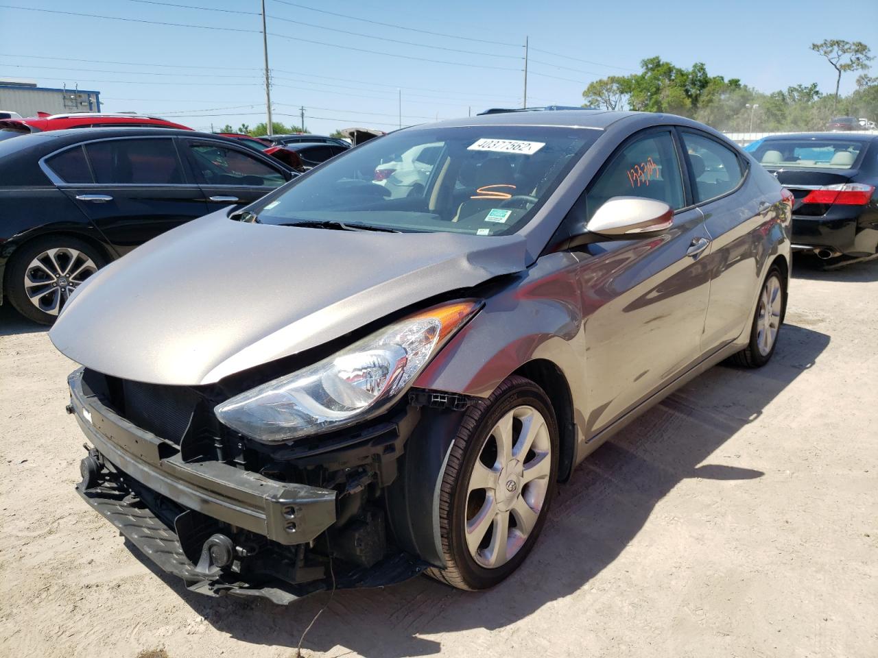 Photo 2 from auction – 2012 HYUNDAI ELANTRA GL with VIN 5NPDH4AE1CH145776