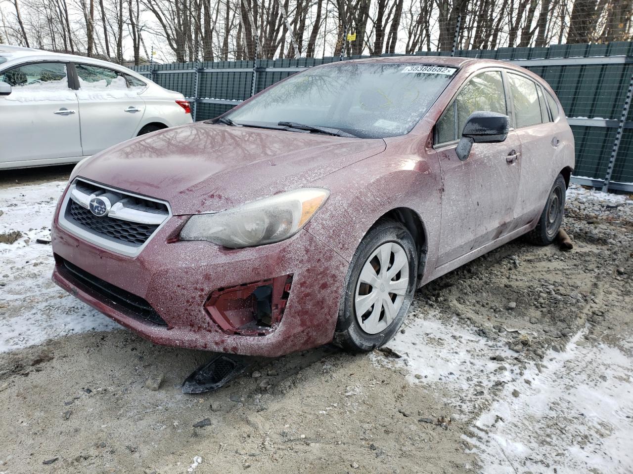 Photo 2 from auction – 2013 SUBARU IMPREZA with VIN JF1GPAA60D2862718