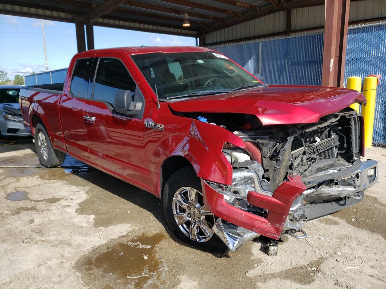 FORD F150 SUPER 2015 with VIN 1FTEX1EP5FFC91470 - Photo from auction