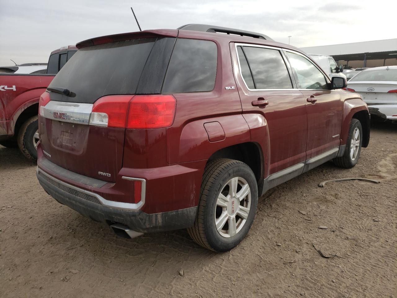 Photo 4 from auction – 2016 GMC TERRAIN SL with VIN 2GKFLTE35G6179051
