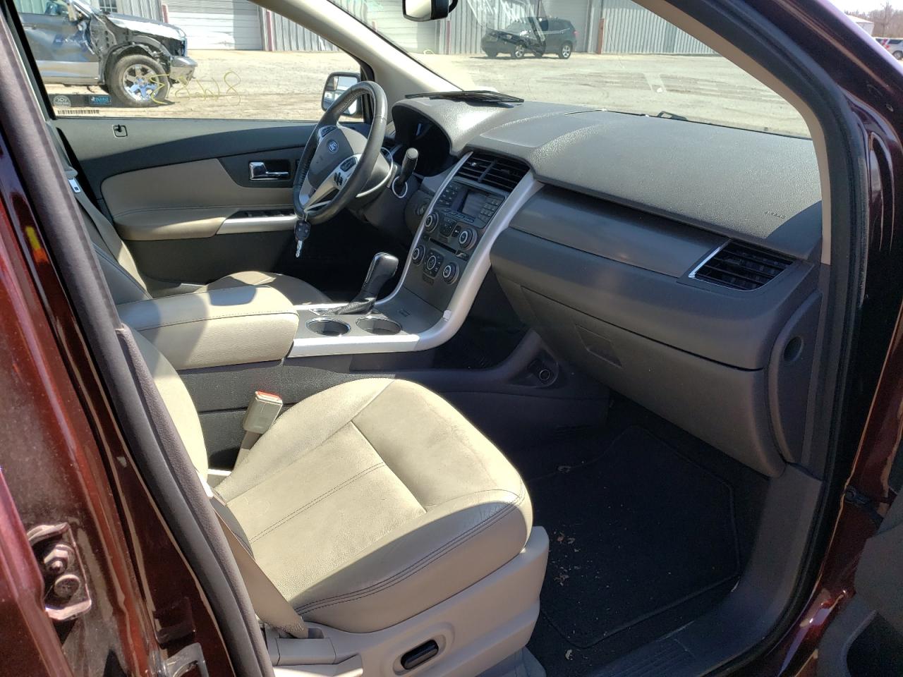 Photo 5 from auction – 2012 FORD EDGE SEL with VIN 2FMDK3J90CBA58005