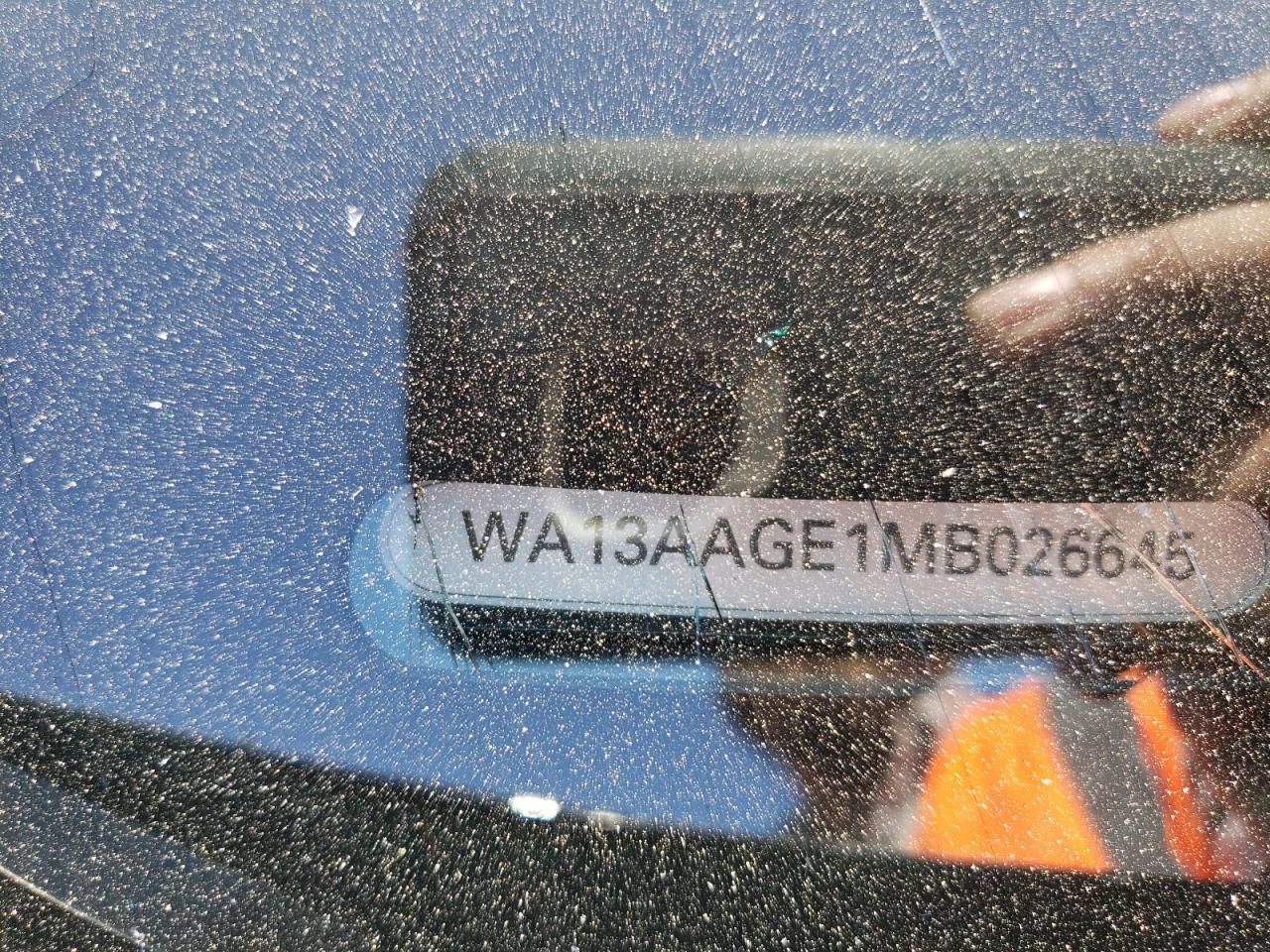 Photo 10 from auction – 2021 AUDI E-TRON SPO with VIN WA13AAGE1MB026645