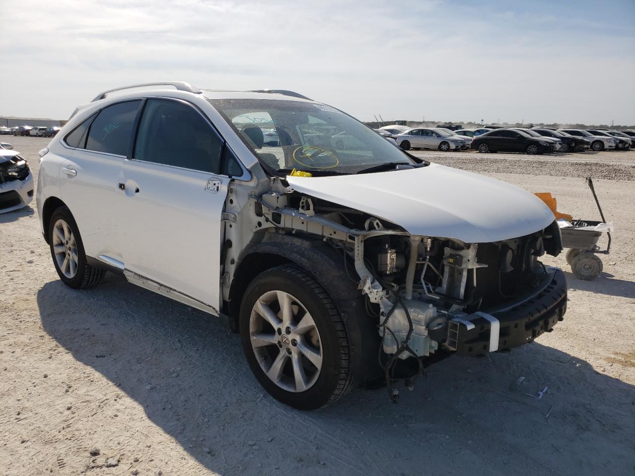 LEXUS RX 350 2010 с VIN 2T2BK1BA1AC060984 - Фото с аукциона