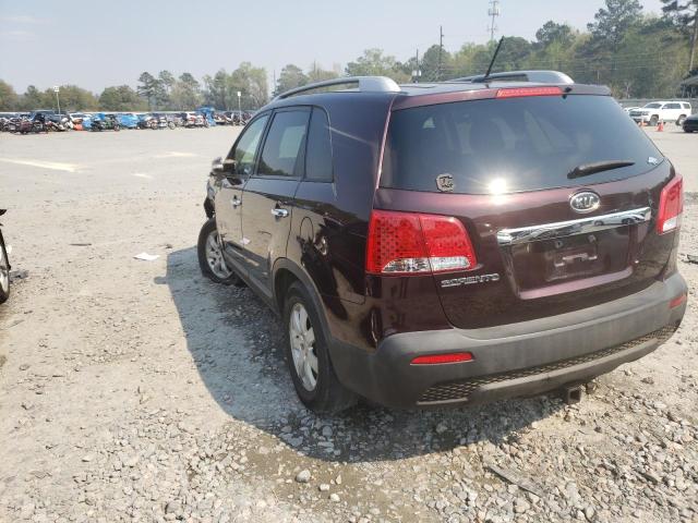 Photo 3 from auction – 2011 KIA SORENTO BA with VIN 5XYKT4A27BG160638