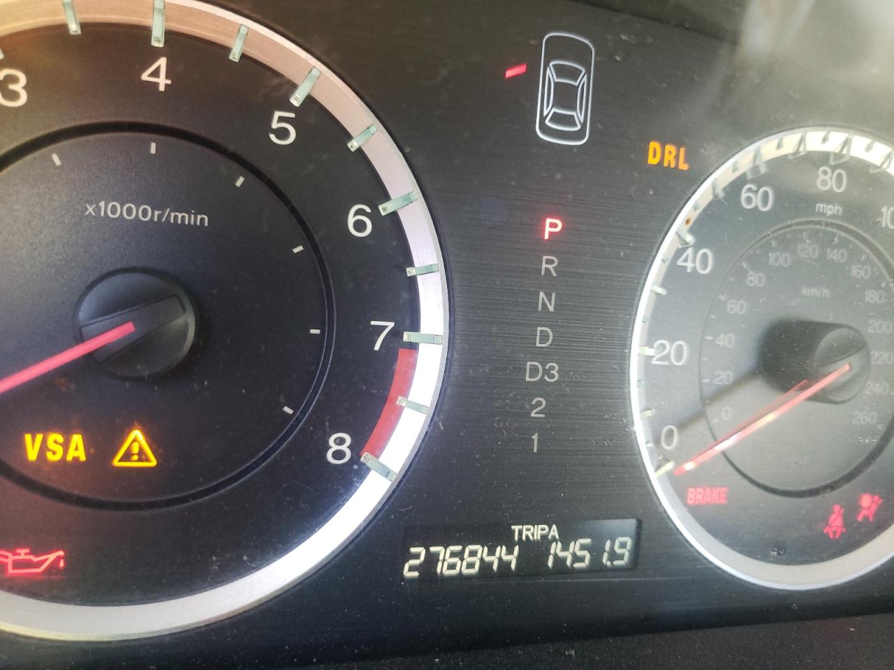 Photo 8 from auction – 2010 HONDA ACCORD EX with VIN 1HGCP2F74AA014134