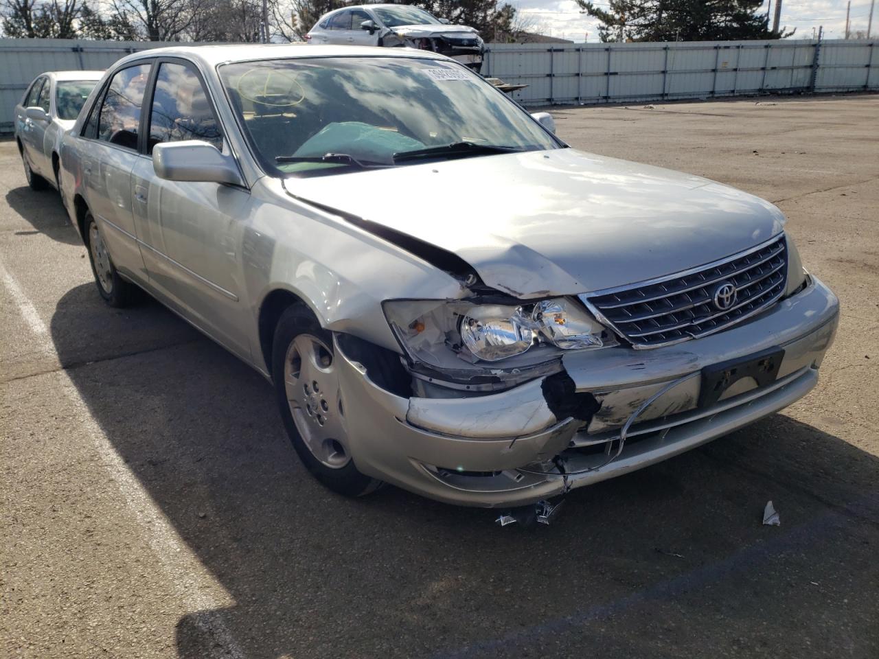 TOYOTA AVALON XL 2003 with VIN 4T1BF28B53U308783 - Photo from auction