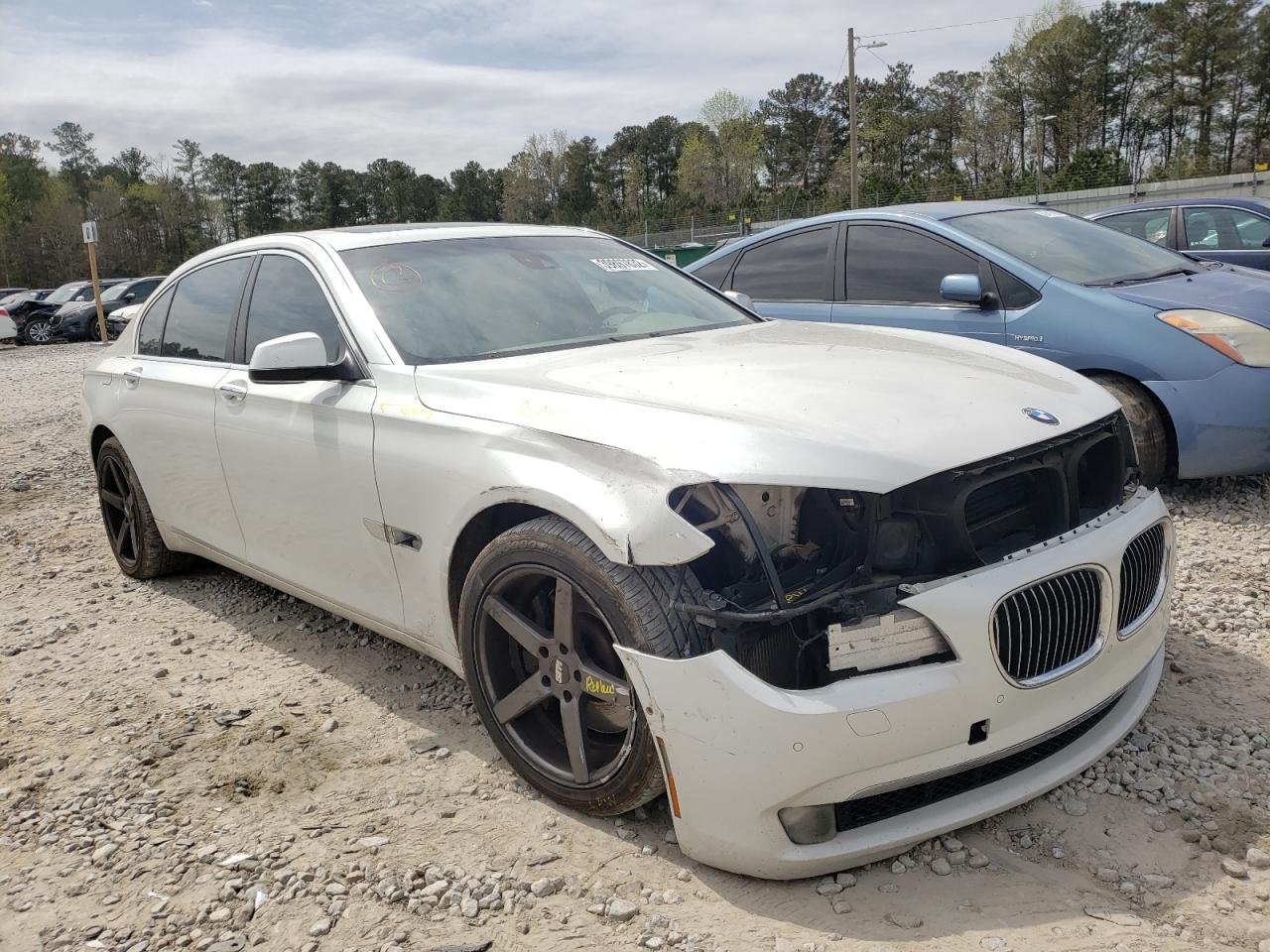 BMW 750 LI 2009 with VIN WBAKB83559CY60686 - Photo from auction