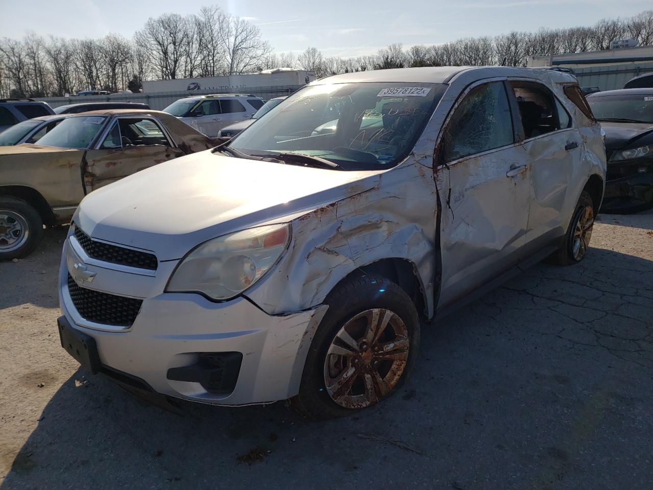 Photo 2 from auction – 2010 CHEVROLET EQUINOX LS with VIN 2CNALBEW2A6254592