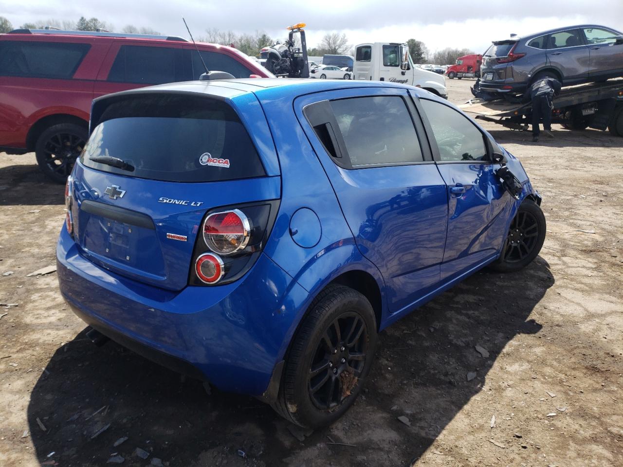 Photo 4 from auction – 2016 CHEVROLET SONIC LT with VIN 1G1JD6SB9G4181024