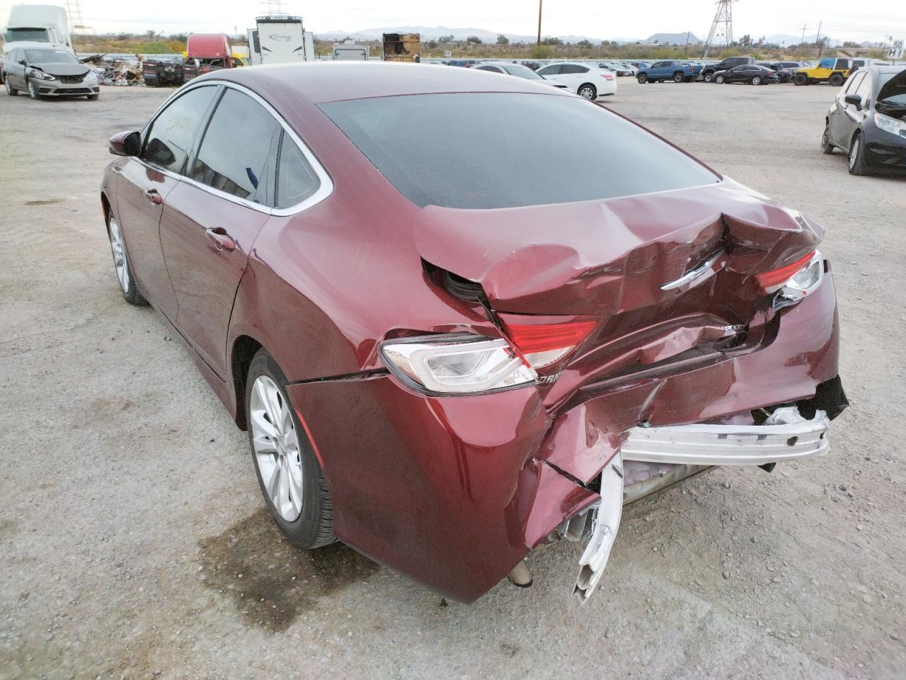 Photo 3 from auction – 2016 CHRYSLER 200 LX with VIN 1C3CCCFB8GN188752