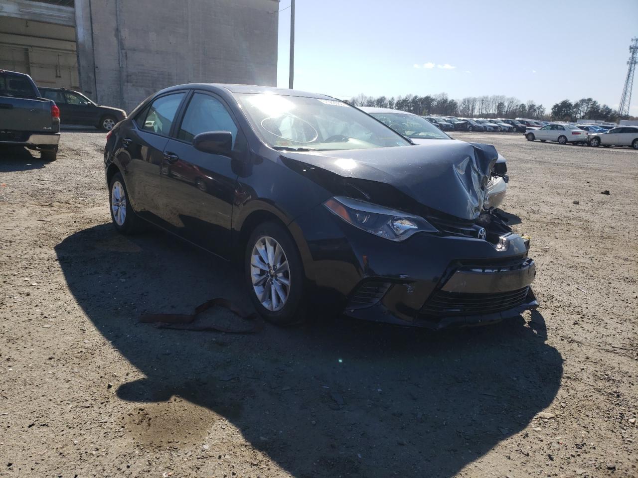 TOYOTA COROLLA L 2015 with VIN 2T1BURHE3FC319280 - Photo from auction