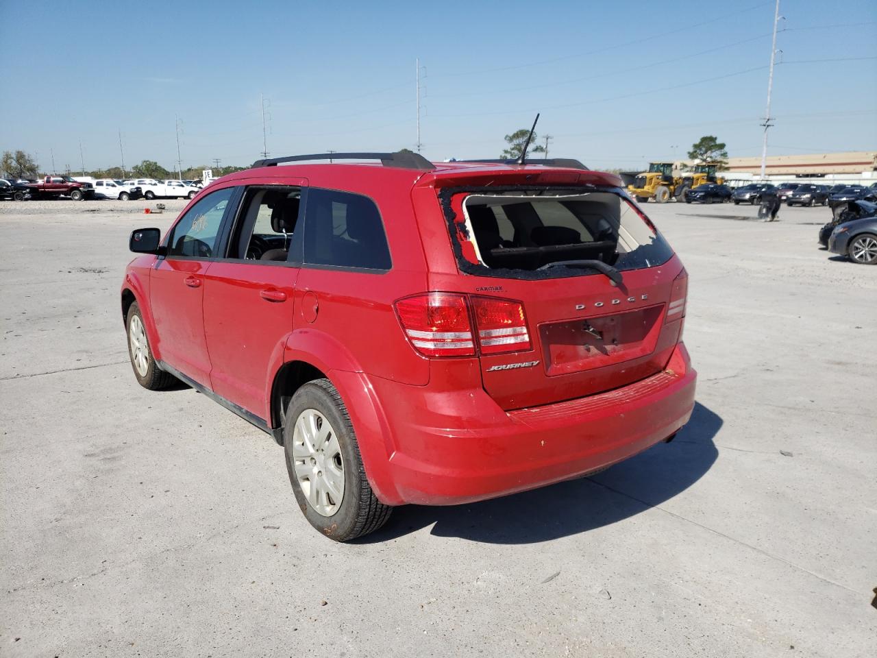 Photo 3 from auction – 2017 DODGE JOURNEY SE with VIN 3C4PDCAB1HT598960