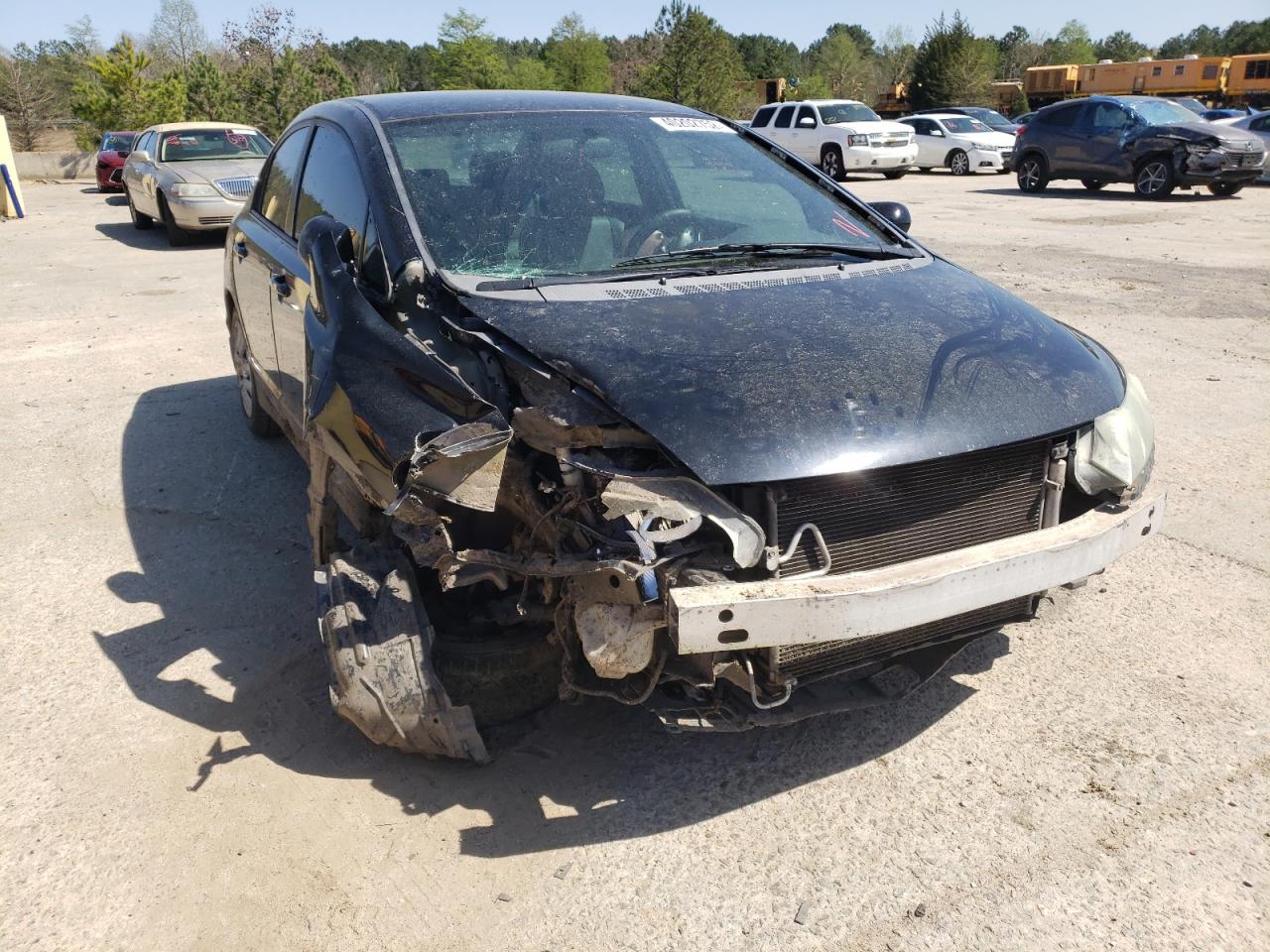 HONDA CIVIC LX 2008 with VIN 2HGFA16548H347906 - Photo from auction