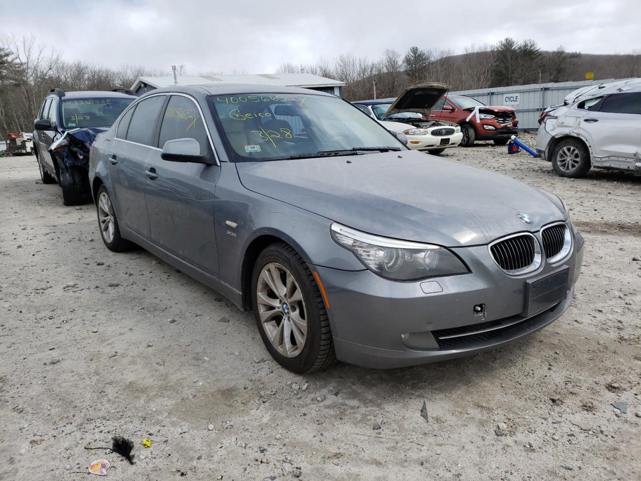 BMW 535 XI 2010 with VIN WBANV9C57AC138943 - Photo from auction
