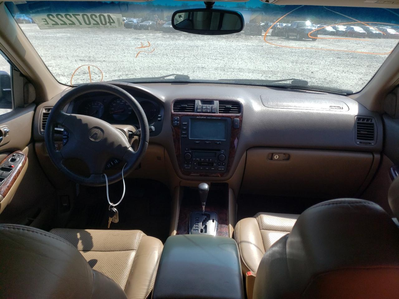 Photo 9 from auction – 2002 ACURA MDX with VIN 2HNYD18252H500571