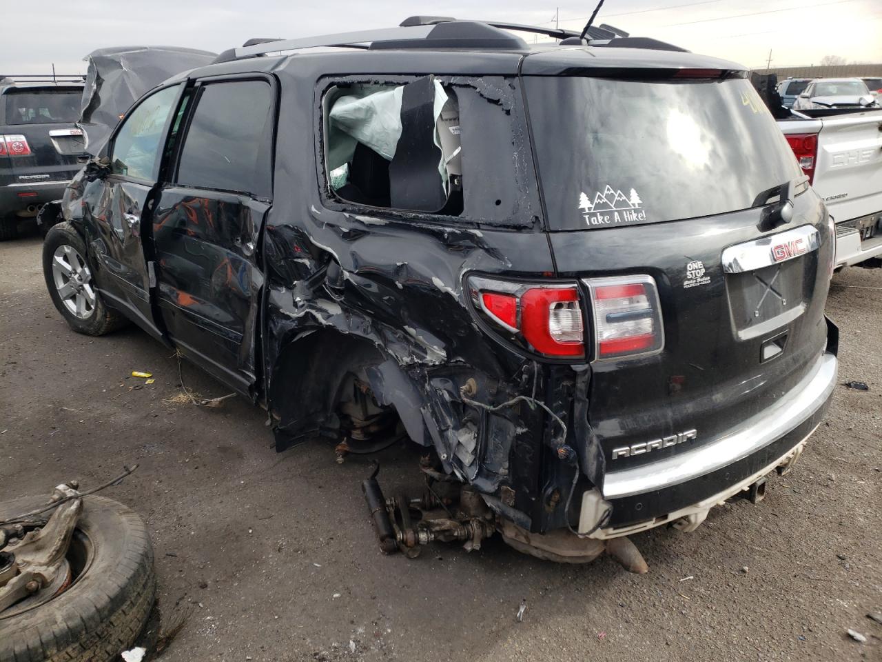 Photo 3 from auction – 2014 GMC ACADIA SLE with VIN 1GKKVPKD5EJ320875