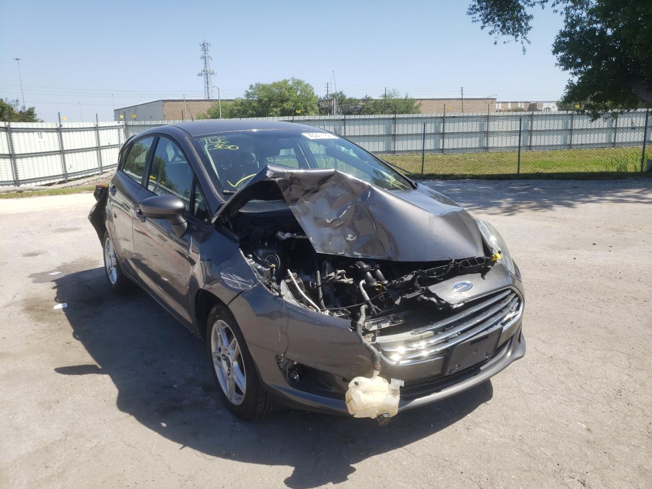 FORD FIESTA SE 2017 with VIN 3FADP4EJ1HM135458 - Photo from auction