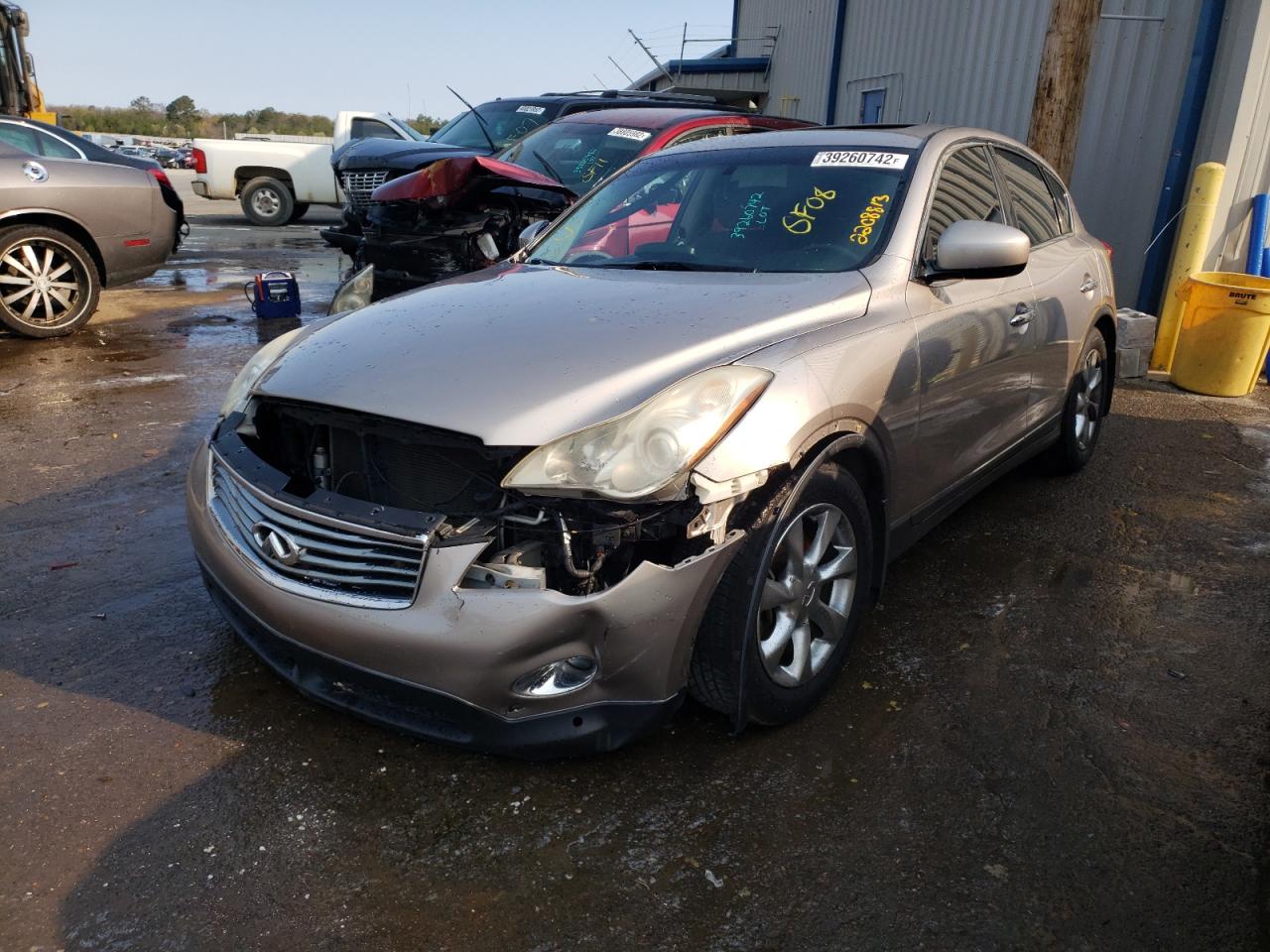 Photo 2 from auction – 2008 INFINITI EX35 BASE with VIN JNKAJ09E58M302449
