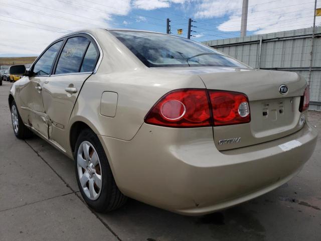 Photo 3 from auction – 2006 KIA OPTIMA LX with VIN KNAGE123265021647