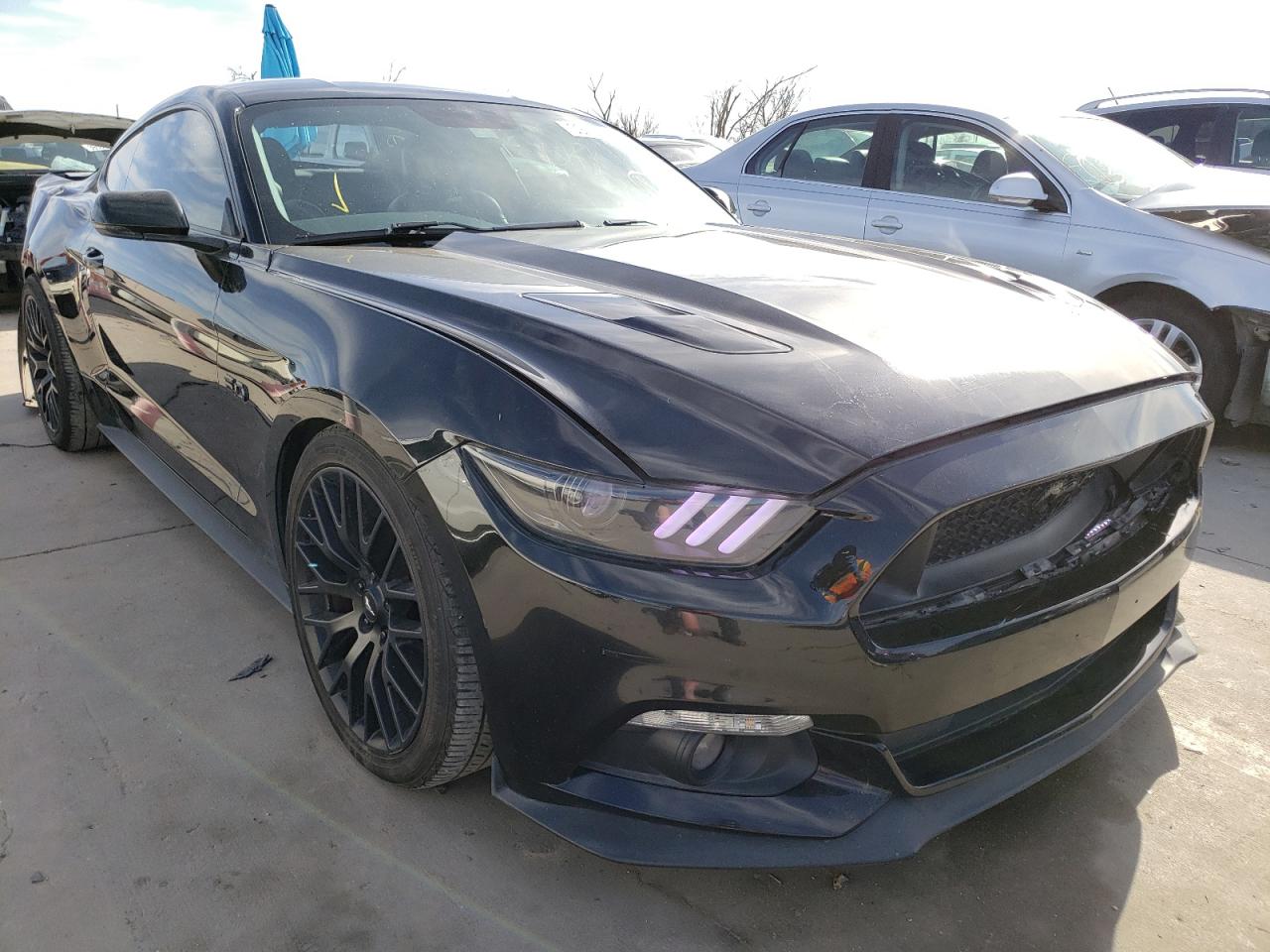 FORD MUSTANG GT 2015 with VIN 1FA6P8CF5F5350004 - Photo from auction