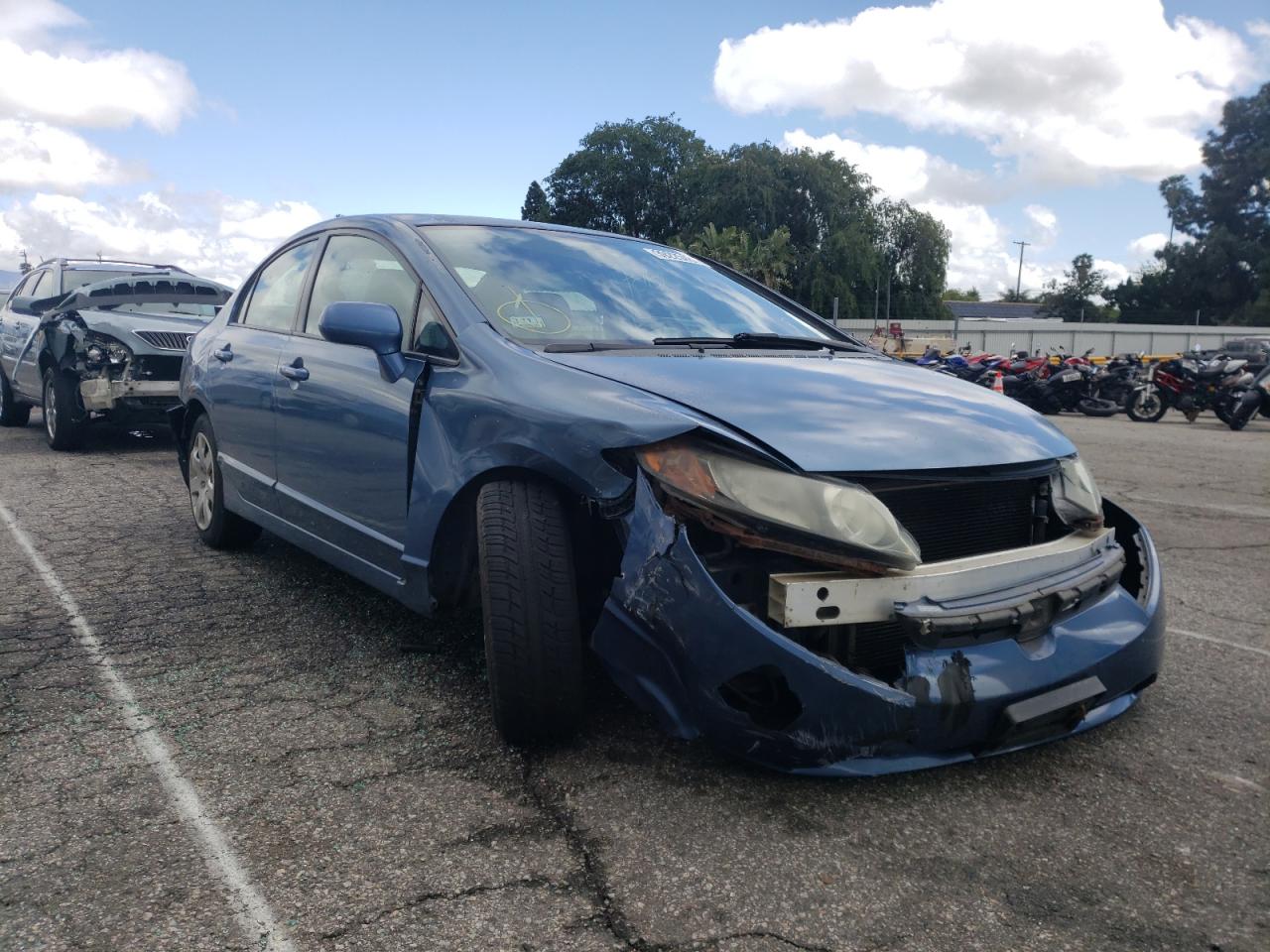 HONDA CIVIC LX 2007 with VIN 2HGFA16527H512866 - Photo from auction